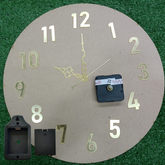 14 inch clock set with Numbers